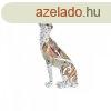 Dekoratv Figura DKD Home Decor Fehr Narancszn Leoprd Gya