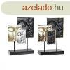 Dekoratv Figura DKD Home Decor Fekete Aranysrga Buddha Kel