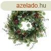 Adventi koszor Zld Termszetes Manyag 60 cm MOST 43513 HE
