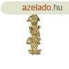 Dekoratv Figura DKD Home Decor Aranysrga Egyberuha 9 x 7 x