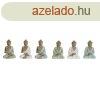 Dekoratv Figura Home ESPRIT Fehr Zld Trkizkk Buddha Kel