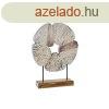 Dekoratv Figura DKD Home Decor Fehr Barna Absztrakt 40 x 1