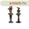 Dekoratv Figura Home ESPRIT Kk Rzsaszn Aranysrga Romant