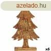Dekoratv Figura Karcsonyfa Aranysrga Fa 5 x 39 x 22 cm (6
