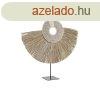 Dekoratv Figura DKD Home Decor Termszetes Fekete Vas Juta 