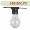 LED-es fny fzr New Garden Allegra Fekete 8 m E27 10 350 l