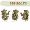 Dekoratv Figura DKD Home Decor Aranysrga Gyanta Majom Trp