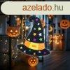 Halloween-i dekorci - boszorknykalap - akaszthat - filc 