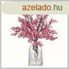 5 db Elegns Fehr/Rzsaszn M Cseresznyevirg csokor BB146
