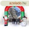 Felfjhat karcsonyi kapu - 240 cm - IP44 - 9 LED - hlzat