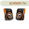 GENIUS 2.0 Hangszr SP-Q180 3.5mm Jack+ USB 6 Watt Fekete/N