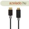 Nedis CCBW37100AT20 display port dug - HDMI dug kbel, 4K@