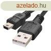 EMOS SM7009BL, Tlt- s adatkbel USB-A 2.0 / micro USB-B 2
