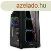 Sharkoon Szmtgphz - TG6 RGB (fekete; ATX,mATX; als tp