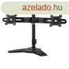 Neovo DMS-01D Dupla asztali tart fekete talpas 