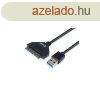 Equip talakt - 133471 (USB3.0 - SATA, fekete)