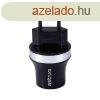 Astrum CH220 fekete - ezst hlzati tlt 2.1A 2xUSB microU