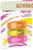 Pendrive, 16GB, 3 db, USB 2.0, EMTEC "C410 Neon", 