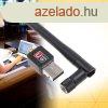 Mini USB wifi router antennval