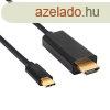 Akyga AK-AV-18 Cable USB Type-C - HDMI 4K 1,8m