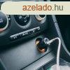 Auts szivargyjt adapter - 2 x USB aljzattal - 2,4 A - Fek