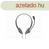 Headset vezetkes mikrofonos Ziva Chat Trust fekete-ezst