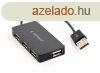 Gembird UHB-U2P4-04 4-port USB hub Black