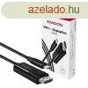 AXAGON RVC-DPC USB-C > DisplayPort cable 1,8m Black