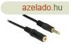 DeLock Extension Cable Audio Stereo Jack 3.5mm male / female