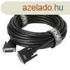 Club3D DVI-D (Dual Link) Bidirectional cable 10m Black