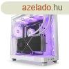 NZXT H6 Flow RGB (2023) Tempered Glass Matte White