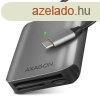 AXAGON CRE-S3C SUPERSPEED USB-C UHS-II Card Reader Black