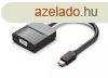Vention USB-C -> VGA, 0,15m (ABS, fekete) adapter