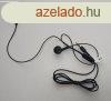 Utngyrtott fekete 3,5mm jack sztereo headset