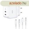 Bliszteres QDOS POWERCUBE TRIO 45W GaN fehr hlzati tlt 