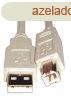 Nyomtatkbel  USB DUG A--USB DUG B 5,0M ew02082
