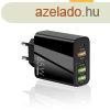 Hlzati tlt, 5 port, 65 W gyorstlts, 3 x USB, 2 x Type-