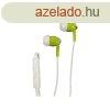 Falcon vezetkes headset, flbe dughat flhallgat, zld, Y