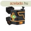 Elektronikus lzeres vzmrtk zld keresztlzerrel s tokka