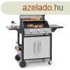 Klarstein Tomahawk, gzgrill, 3 x 3,6 kW-os g, 60 x 43,5 c
