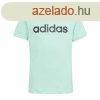Gyermek Rvid ujj pl Adidas Linear Logo Zld Akvamarin MO