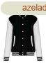 Uniszex vastag patentos pulver, Kariban KA497, Black/White-