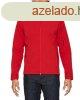 Hammer uniszex softshell dzseki, Gildan GISS800, Red-4XL