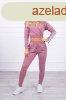 Szabadid szett crop-top melegt felsvel modell 9240 iboly