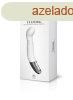  TITANZ 8" SILICONE RECHARGEABLE VIBRATOR IN IVORY WHIT