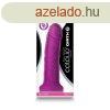  Colours - Dual Density - 7" Girth Dildo - Purple 