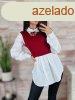 Lnc dszts, gallros, hossz ujj fels S-M