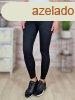 Alakforml, fekete farmer leggings S-XL-ig
