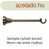 Klasszik szimpla karnisrdtart rz antik