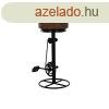 Hokedli DKD Home Decor Fekete Br Fm Vilgos barna (44 x 38